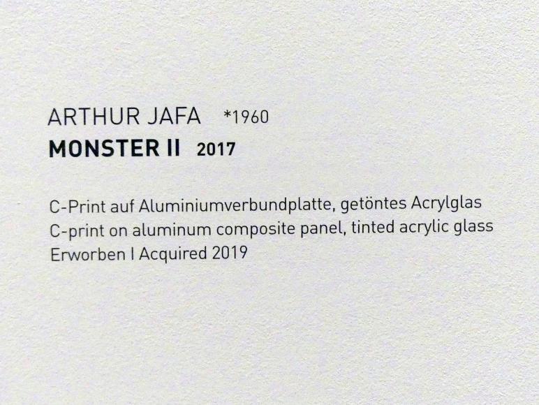 Arthur Jafa (1988&ndash;2017), Monster II, München, Museum Brandhorst, Saal 0.4, 2017, Bild 2/2