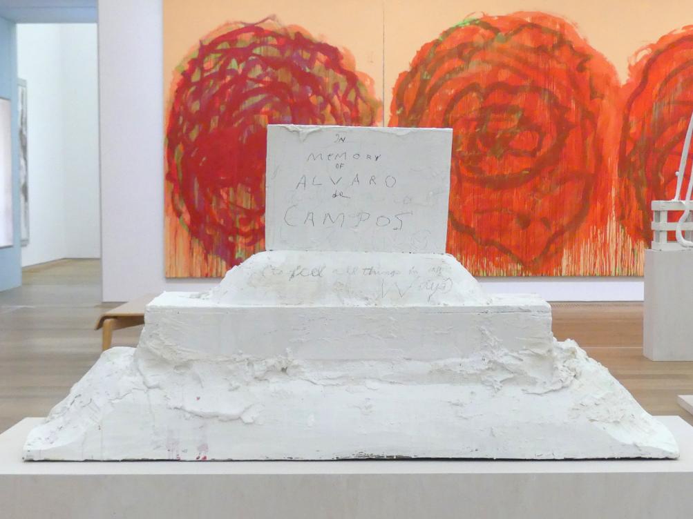 Cy Twombly (1953&ndash;2011), Ohne Titel ("In Gedenken an Alvaro de Campos"), München, Museum Brandhorst, Saal 1.5, 2002