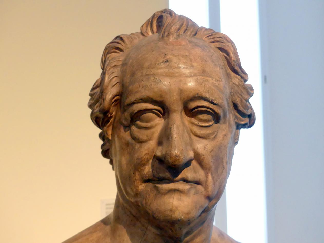 Christian Daniel Rauch (1811&ndash;1856), Johann Wolfgang von Goethe, Nürnberg, Germanisches Nationalmuseum, 19. Jahrhundert - 2, 1820, Bild 3/4