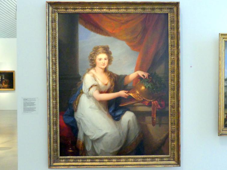 Angelika Kauffmann (1760–1798), Porträt der Gräfin Catherine Skawronska (1761-1829), Nürnberg, Germanisches Nationalmuseum, 19. Jahrhundert - 2, 1789