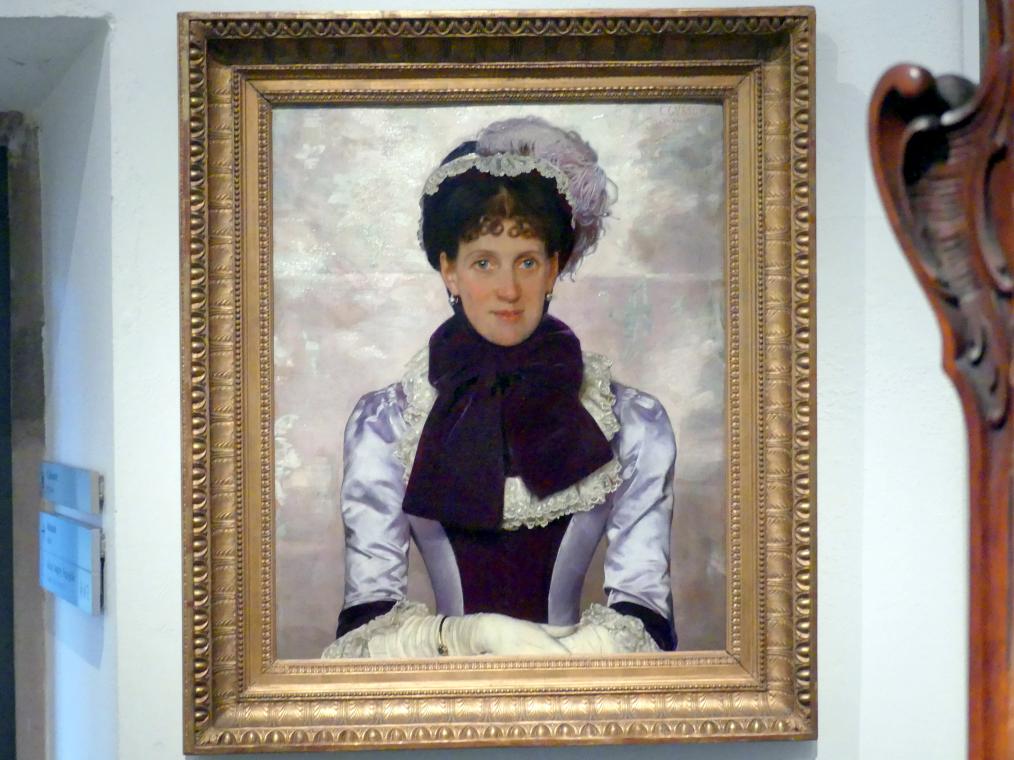 Karl Gussow (1833), Bildnis einer Frau, Nürnberg, Germanisches Nationalmuseum, 19. Jahrhundert - 9, 1833