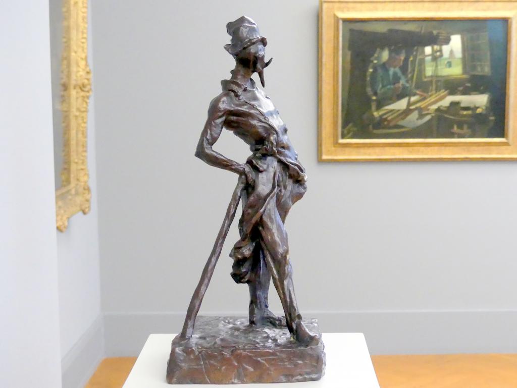 Honoré Daumier (1840&ndash;1868), Ratapoil, München, Neue Pinakothek in der Alten Pinakothek, Kabinett 2, 1851, Bild 4/6