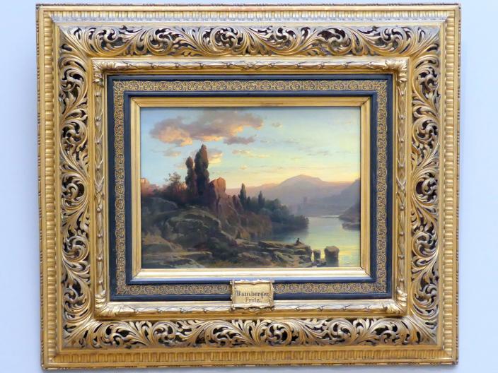 Fritz Bamberger (1862–1868), Die Brücke von San Martin bei Toledo, München, Neue Pinakothek in der Sammlung Schack, Saal 18, um 1860–1865