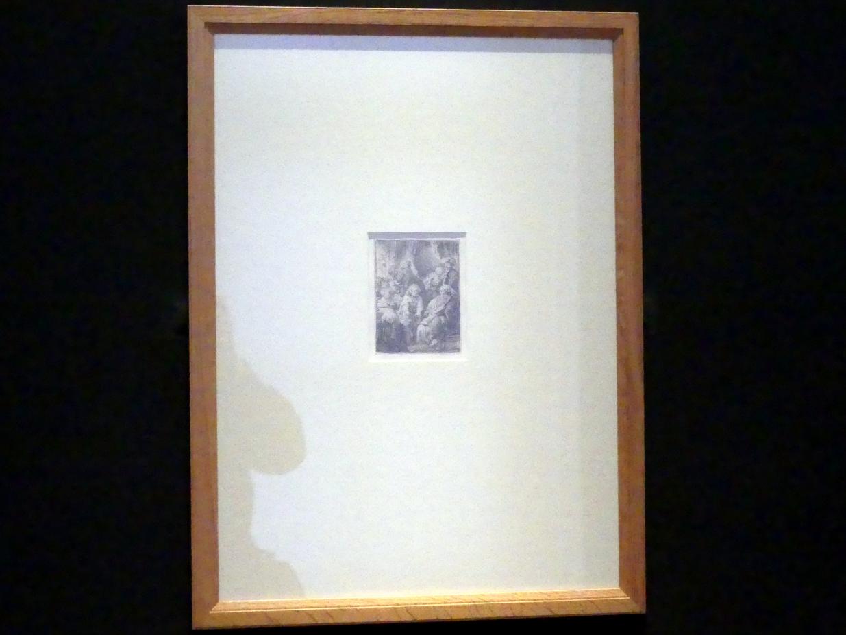 Rembrandt (Rembrandt Harmenszoon van Rijn) (1627&ndash;1669), Josef erzählt seine Träume, Potsdam, Museum Barberini, Ausstellung "Rembrandts Orient" vom 13.03.-27.06.2021, Saal A5a, 1638