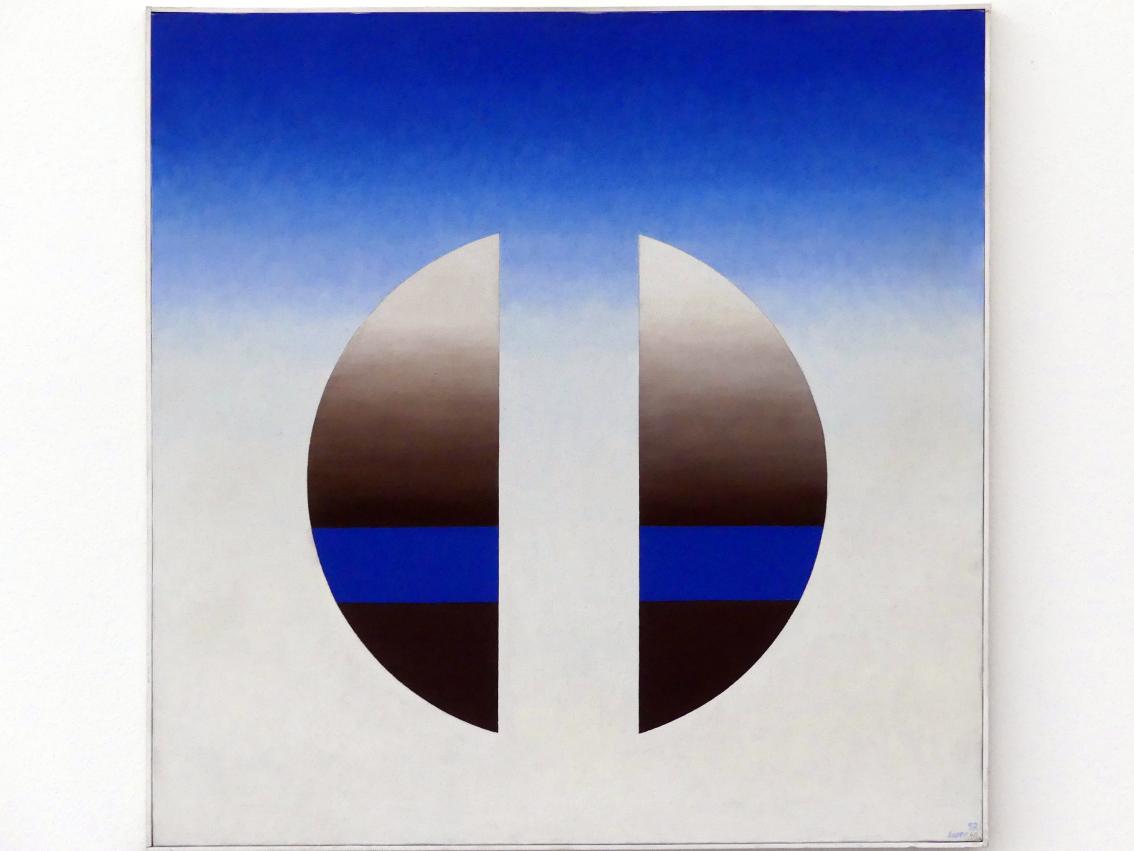 Herbert Bayer (1925–1972), Two spheroids, Linz, Lentos Kunstmuseum Linz, Saal 11 - Performance, Konzeptionelle Kunst und Fotorealismus, 1972