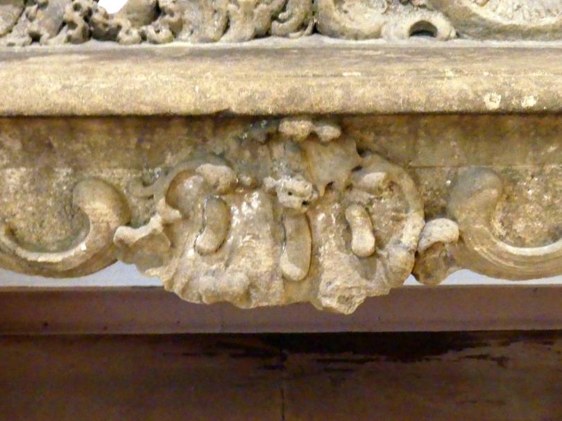 Ferdinand Tietz (Ferdinand Dietz) (1740&ndash;1767), Gartenbank, Memmelsdorf bei Bamberg, Schloss Seehof ("Marquardsburg"), Sommerresidenz der Bamberger Fürstbischöfe, jetzt Würzburg, Museum für Franken (ehem. Mainfränkisches Museum), Vorsaal, um 1747&ndash;1753, Bild 3/4
