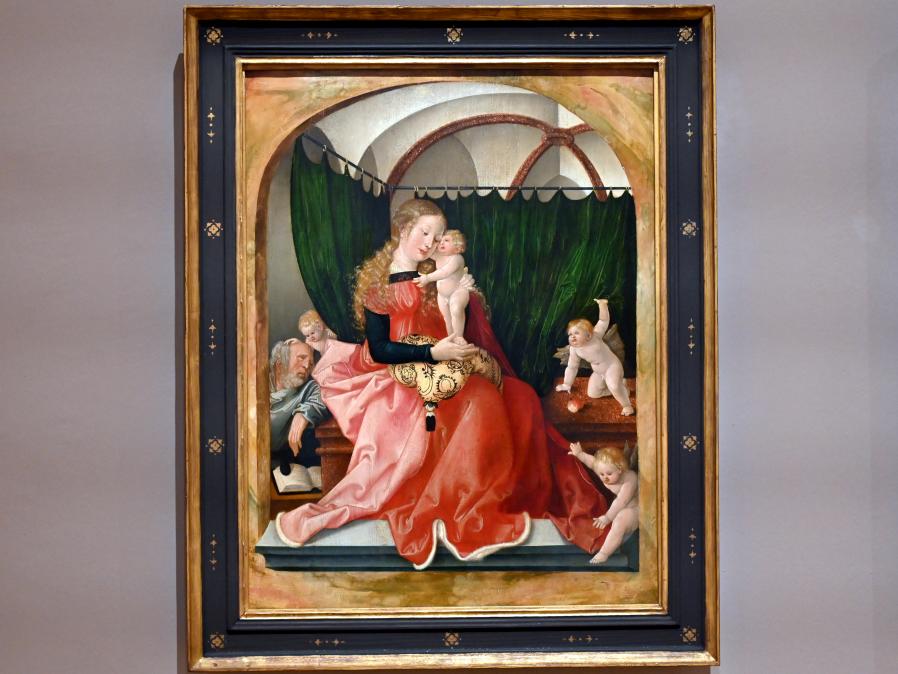 Hans Baldung Grien (1500–1544), Heilige Familie, Innsbruck, Tiroler Landesmuseum, Ferdinandeum, Mittelalter 1, 1513