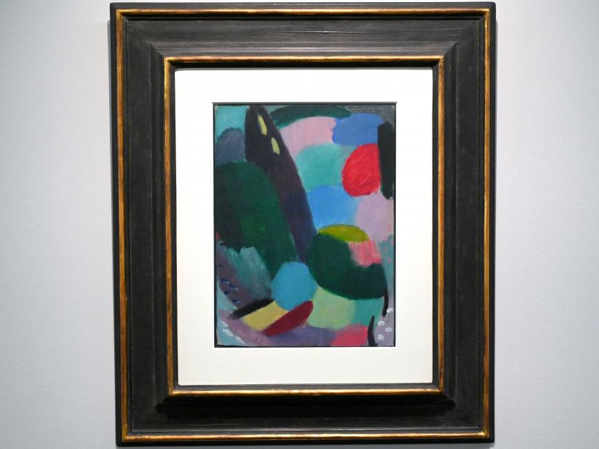 Alexej von Jawlensky (1893&ndash;1938), Variation: Sommernacht, Chemnitz, Museum Gunzenhauser, Saal 3.9, um 1918