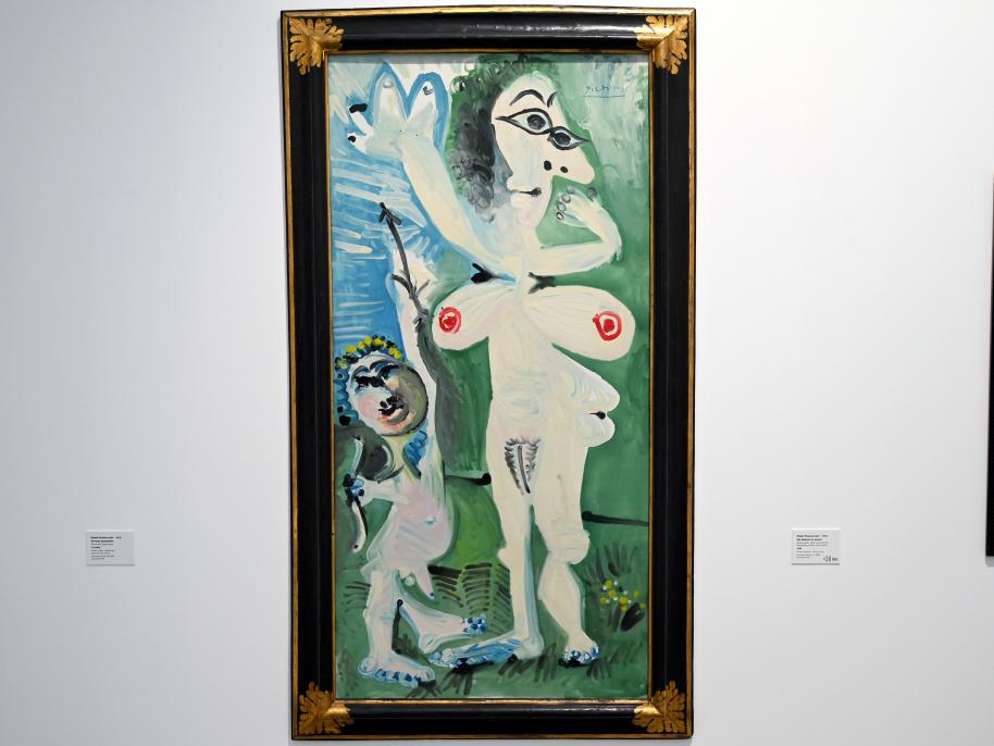 Pablo Picasso (1897&ndash;1972), Stehender Akt und Amor, Künzelsau, Museum Würth 2, Saal 4, 1968
