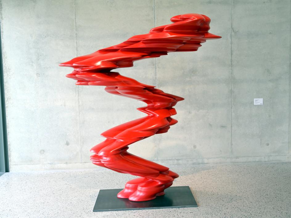Tony Cragg (1980–2018), Rote Figur, Künzelsau, Museum Würth 2, Belvedere, 2014