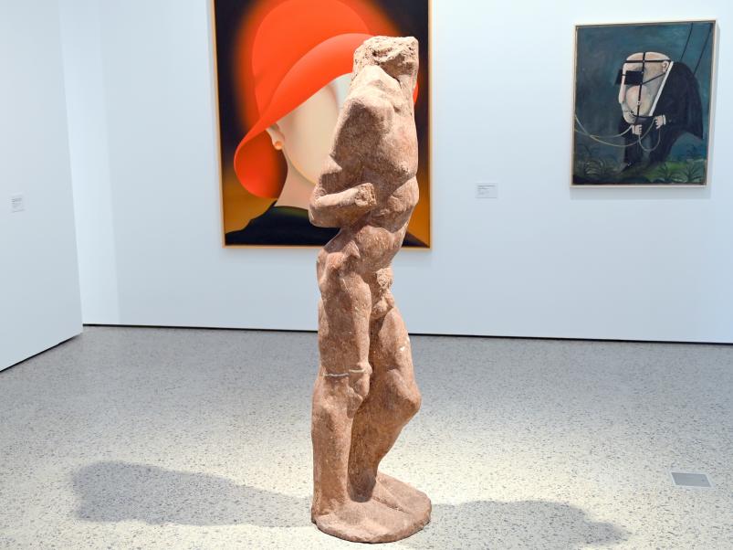 Alfred Hrdlicka (1957&ndash;1994), Torso eines stehenden Jünglings, Künzelsau, Museum Würth 2, Saal 6, 1957, Bild 3/5