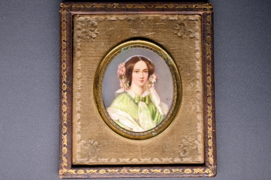 Damenbildnis, Halle (Saale), Kunstmuseum Moritzburg, Alte Meister Saal 7, um 1840