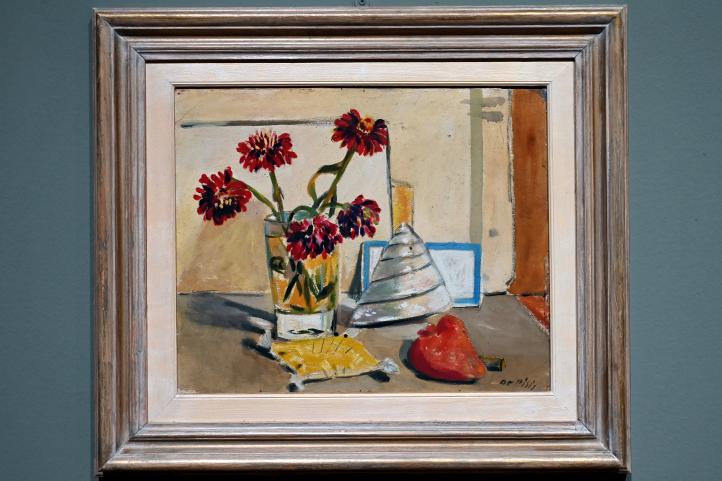Filippo De Pisis (1923&ndash;1946), Romantisches Stillleben, Turin, Galleria civica d'arte moderna e contemporanea (GAM Torino), Saal 1, 1924&ndash;1925