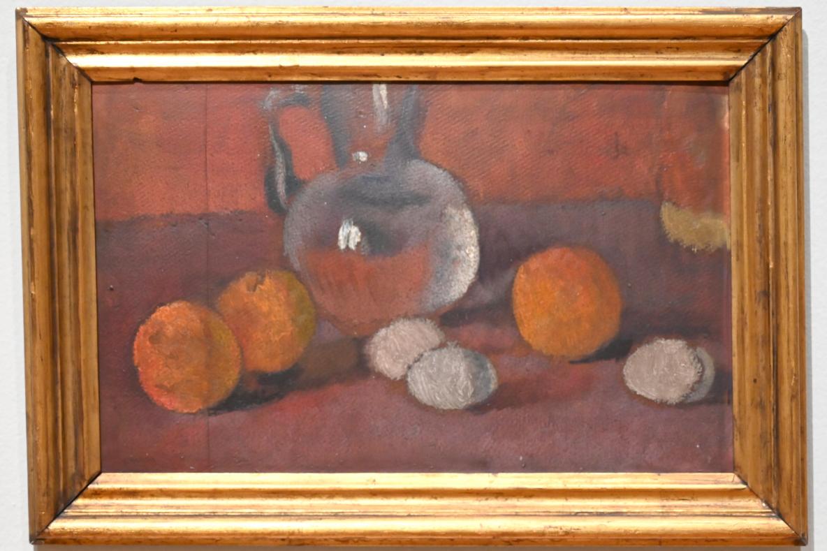 Gigi Chessa (1928&ndash;1934), Orangen, Turin, GAM Torino, Ausstellung "Eine Reise gegen den Strom" vom 05.05.-12.09.2021, Saal 6, 1930