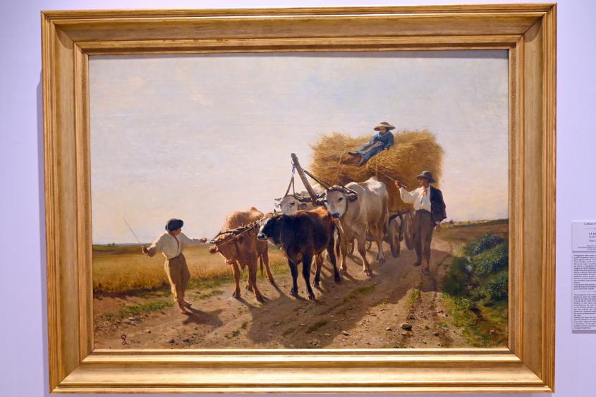 Carlo Pittara (1866), Ernte, Turin, GAM Torino, Ausstellung "Natur und Wahrheit" vom 09.07.-17.10.2021, um 1866, Bild 1/3