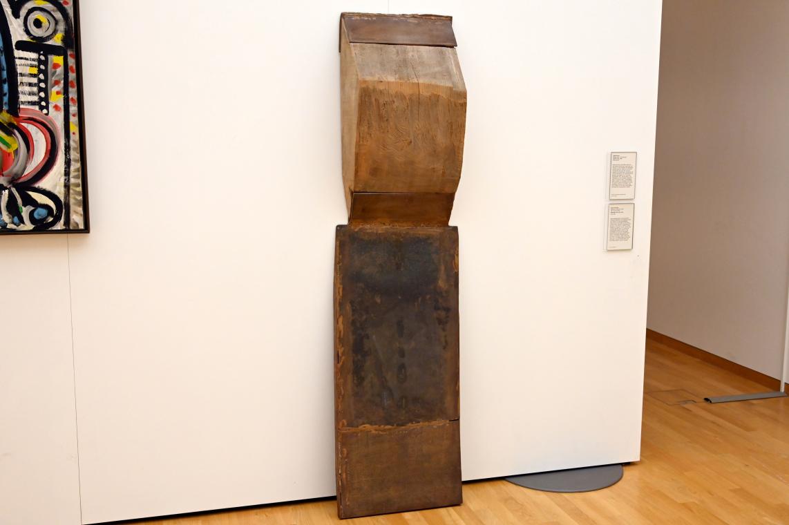 Franz Bernhard (1974&ndash;1991), Wandfigur WV 316, Mainz, Landesmuseum, Moderne, Saal 7, 1991, Bild 2/4