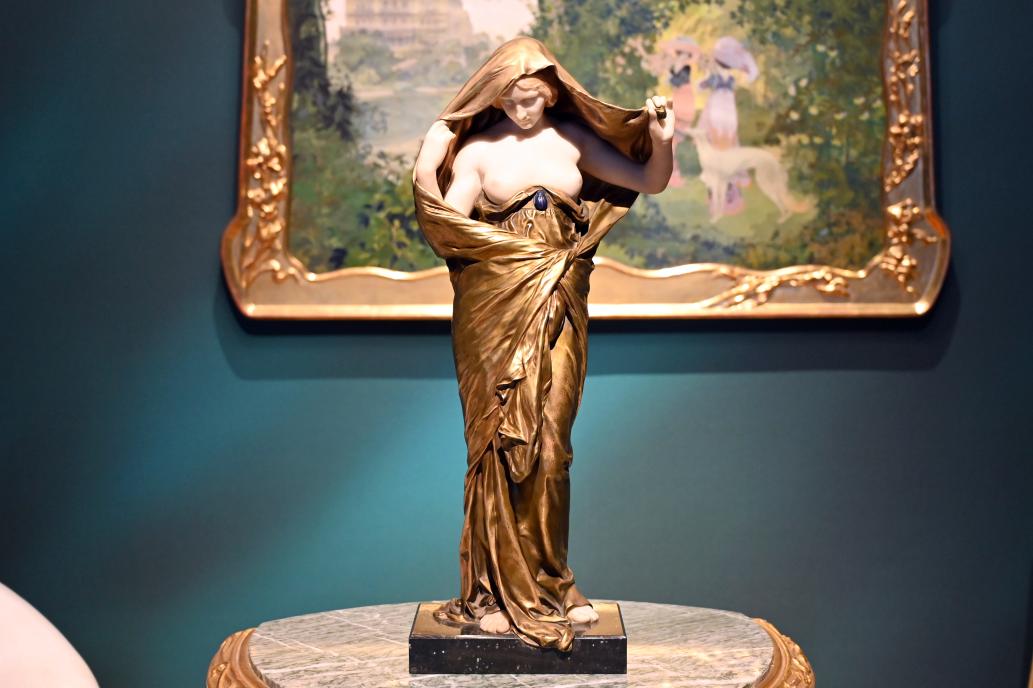 Bolesław Biegas (1892&ndash;1922), Skulptur: Der Frühling, Wiesbaden, Museum Wiesbaden, Jugendstil, 1892