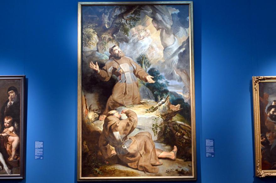 Peter Paul Rubens (1598–1640), Stigmatisation des Hl. Franziskus, Köln, ehem. Benediktinerinnenkloster zu den heiligen Makkabäern, jetzt Köln, Wallraf-Richartz-Museum, Barock - Saal 2, 1615–1616