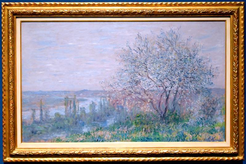 Claude Monet (1864–1925), Frühlingsstimmung bei Vétheuil, Köln, Wallraf-Richartz-Museum, 19. Jahrhundert - Saal 7, 1880