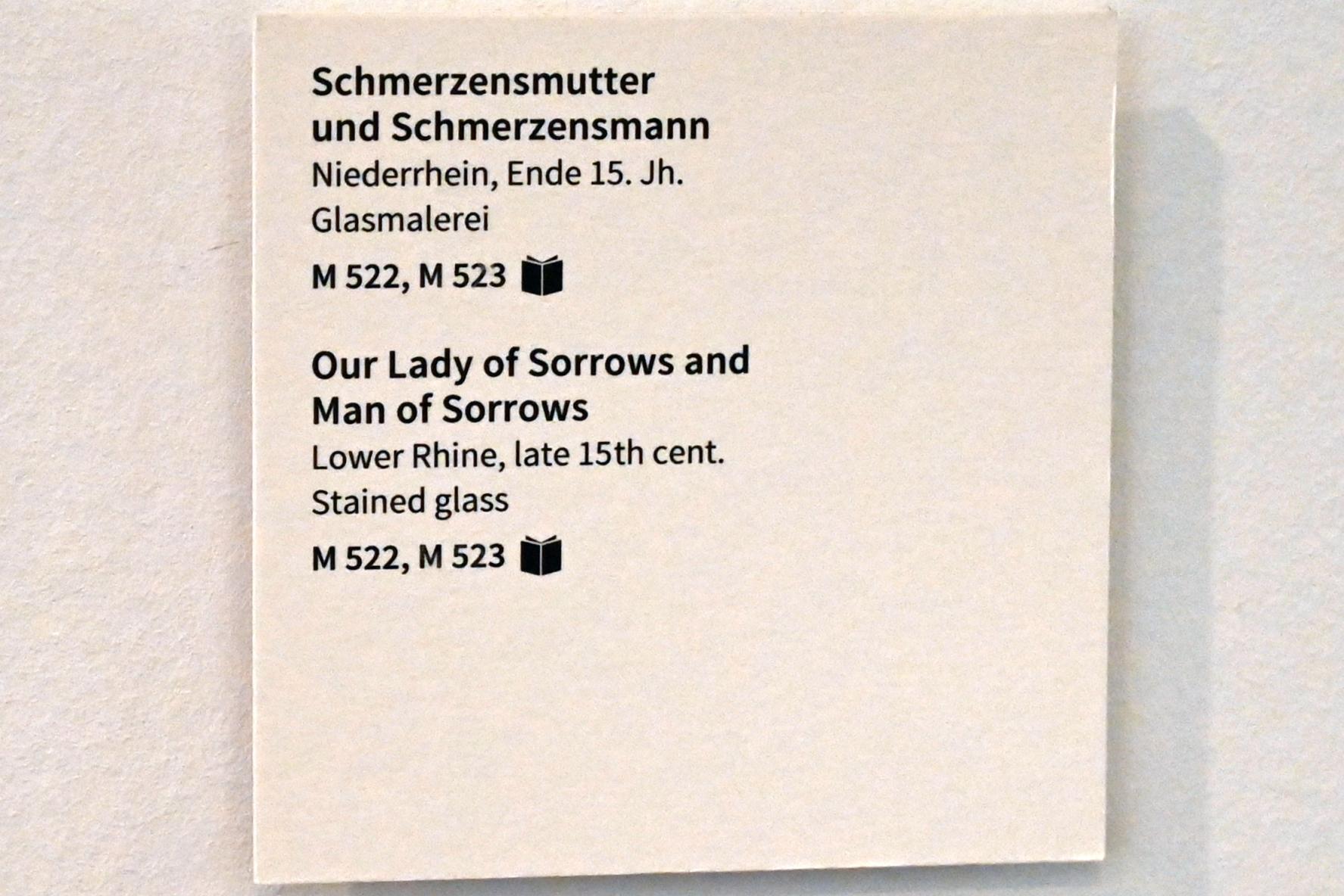 Schmerzensmann, Köln, Museum Schnütgen, Saal 2, Ende 15. Jhd., Bild 2/2