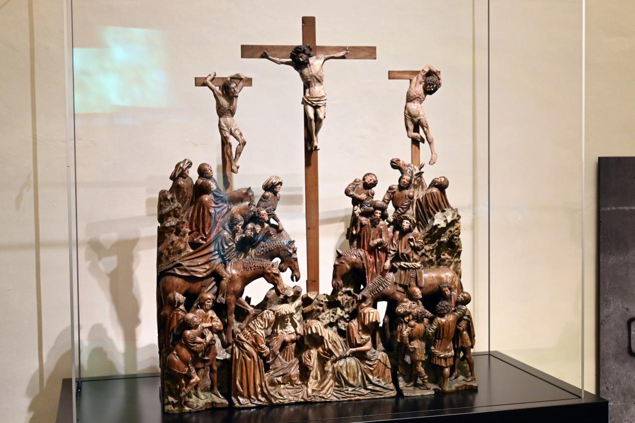 Kreuzigung (Kalvarienberg), Köln, Museum Schnütgen, Saal 7, um 1430&ndash;1440