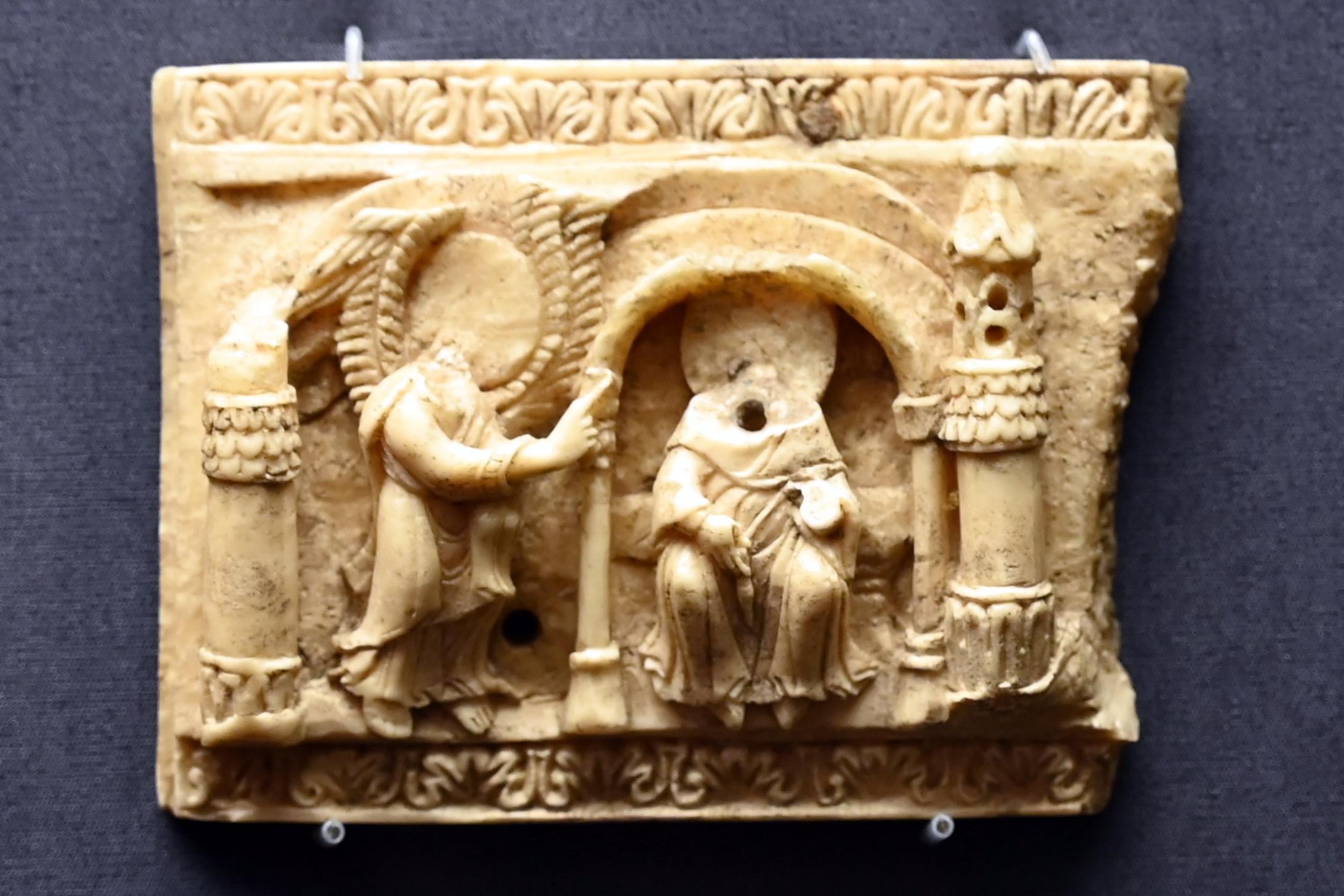 Verkündigung, Köln, Museum Schnütgen, Saal 10, 2. Hälfte 11. Jhd.