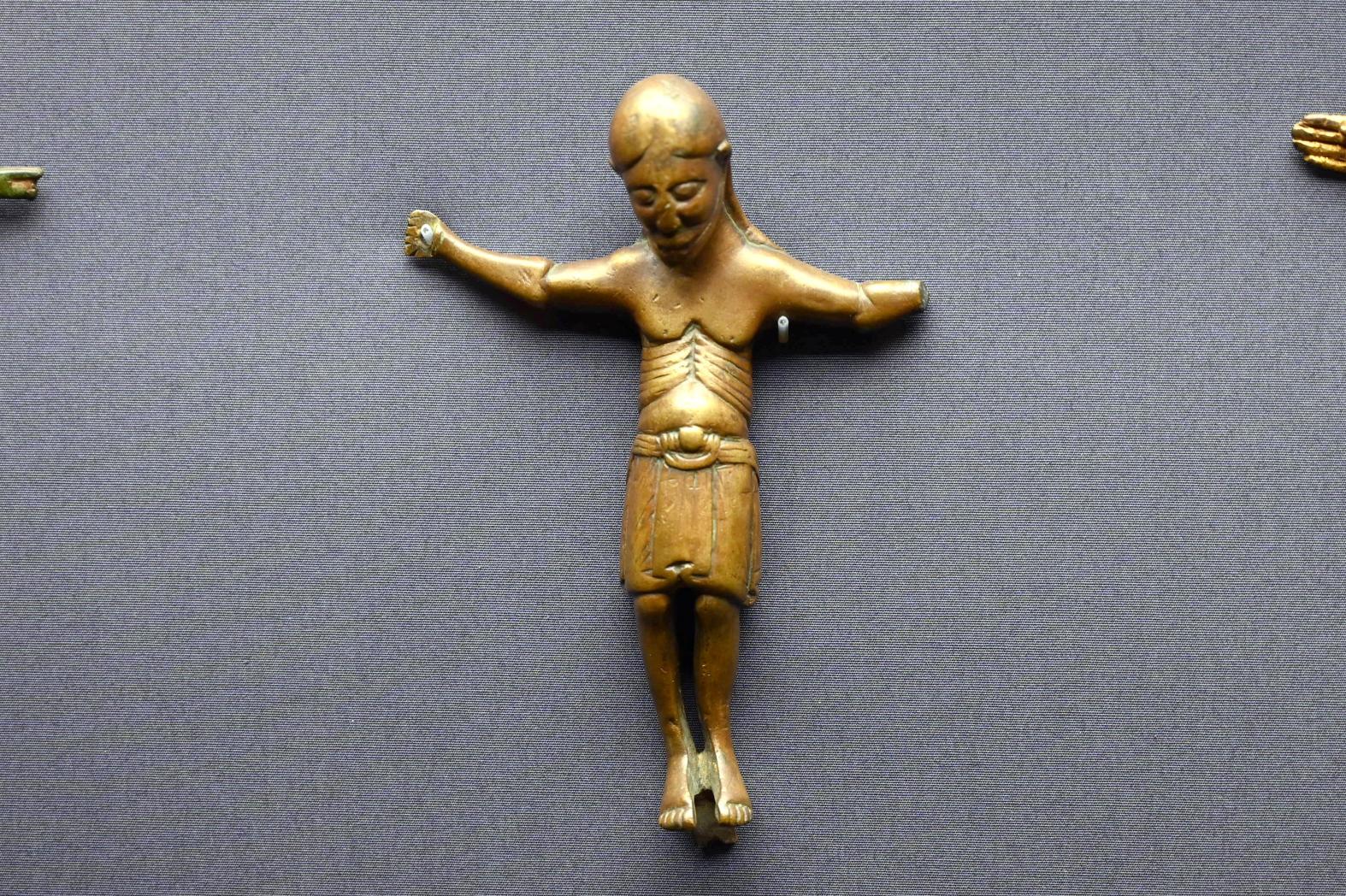 Romanisches Kruzifix, Köln, Museum Schnütgen, Saal 12, 2. Hälfte 12. Jhd.