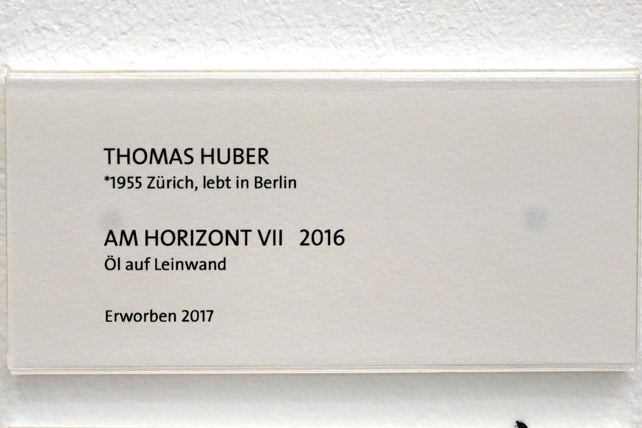 Thomas Huber (2016), Am Horizont VII, Bonn, Kunstmuseum Bonn, Saal 3, 2016, Bild 2/2