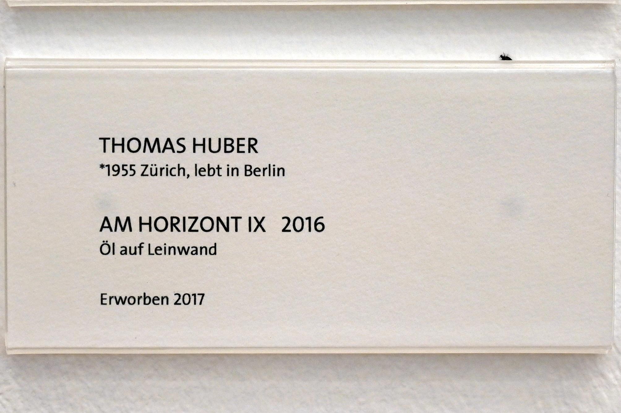 Thomas Huber (2016), Am Horizont IX, Bonn, Kunstmuseum Bonn, Saal 3, 2016, Bild 2/2