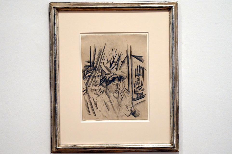 August Macke (1907–1914), Elisabeth futuristisch, Bonn, Kunstmuseum Bonn, Saal 4, 1913, Bild 1/2