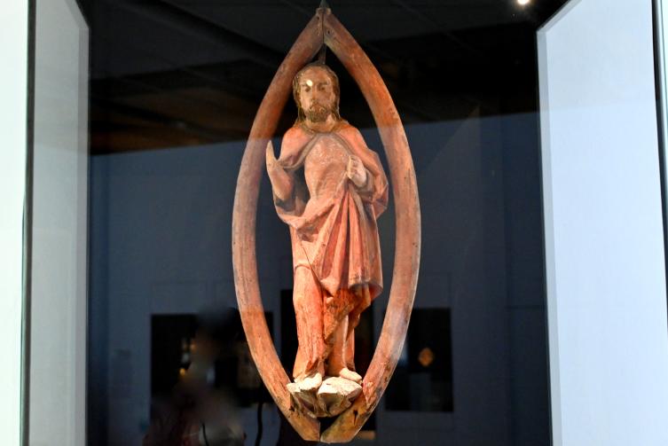 Himmelfahrts-Christus, Stuttgart, Landesmuseum Württemberg, Mittelalter, um 1430
