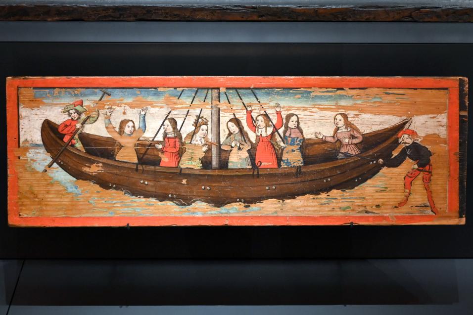 Schiff der Hl. Ursula und ihrer Begleiterinnen, Lichtenstern ehem. Zisterzienserinnenkloster Stella Praeclara, jetzt Stuttgart, Landesmuseum Württemberg, Mittelalter, um 1525