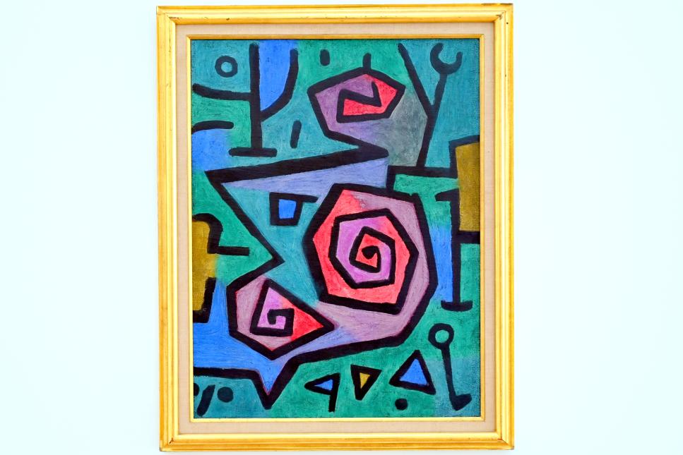 Paul Klee (1904–1940), heroische Rosen, Düsseldorf, Kunstsammlung K20, Saal 1, 1938