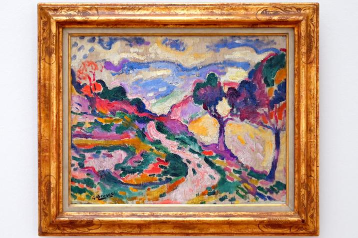 Georges Braque (1906–1956), Landschaft bei La Ciotat, Düsseldorf, Kunstsammlung K20, Saal 11, 1907
