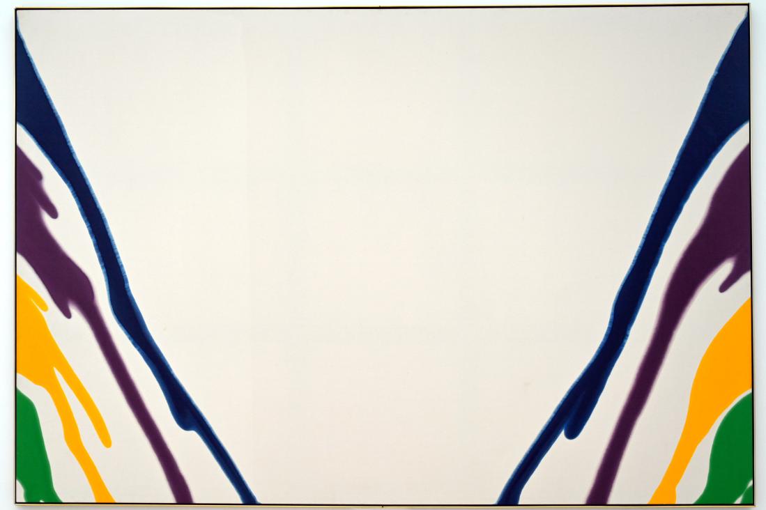Morris Louis (1958&ndash;1961), Gamma Gamma, Düsseldorf, Kunstsammlung K20, Saal 13, 1959&ndash;1960