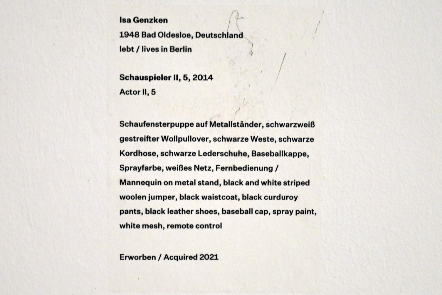 Isa Genzken (1974&ndash;2015), Schauspieler II, 5, Düsseldorf, Kunstsammlung K21, 3. Obergeschoss, 2014, Bild 4/4