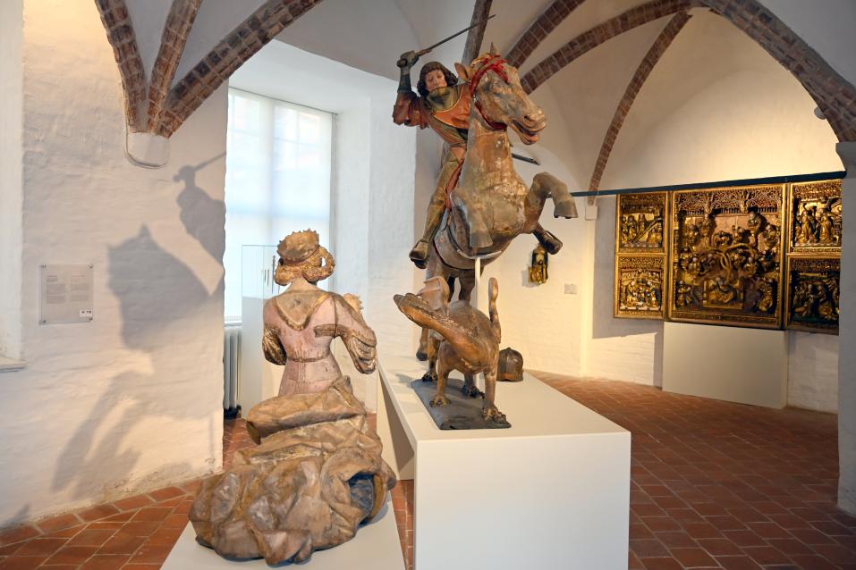 Henning von der Heyde (1504–1510), St. Jürgen-Gruppe, Lübeck, St.-Jürgen-Kapelle, jetzt Lübeck, St. Annen-Museum, Saal 11, 1504–1505, Bild 3/4