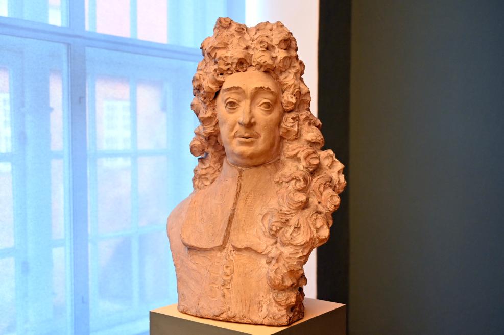 Thomas Quellinus (1697), Bozzetto zur Marmorbüste des Thomas Fredenhagen, Lübeck, St. Annen-Museum, Obergeschoß, Saal 14, Undatiert, Bild 2/3