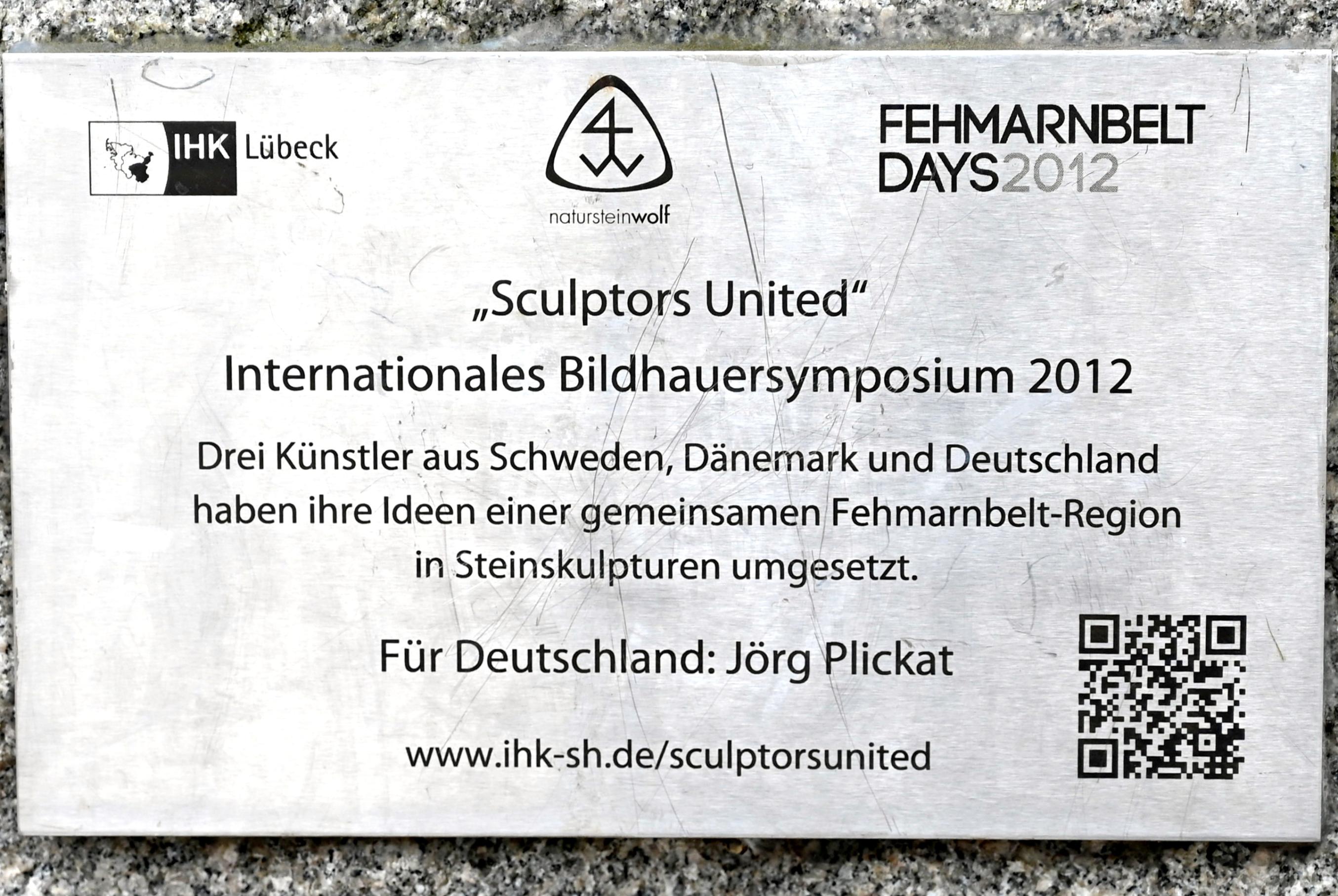 Jörg Plickat (2012), Ohne Titel, Lübeck, Grünanlage Konrad-Adenauer-Straße, 2012, Bild 5/5