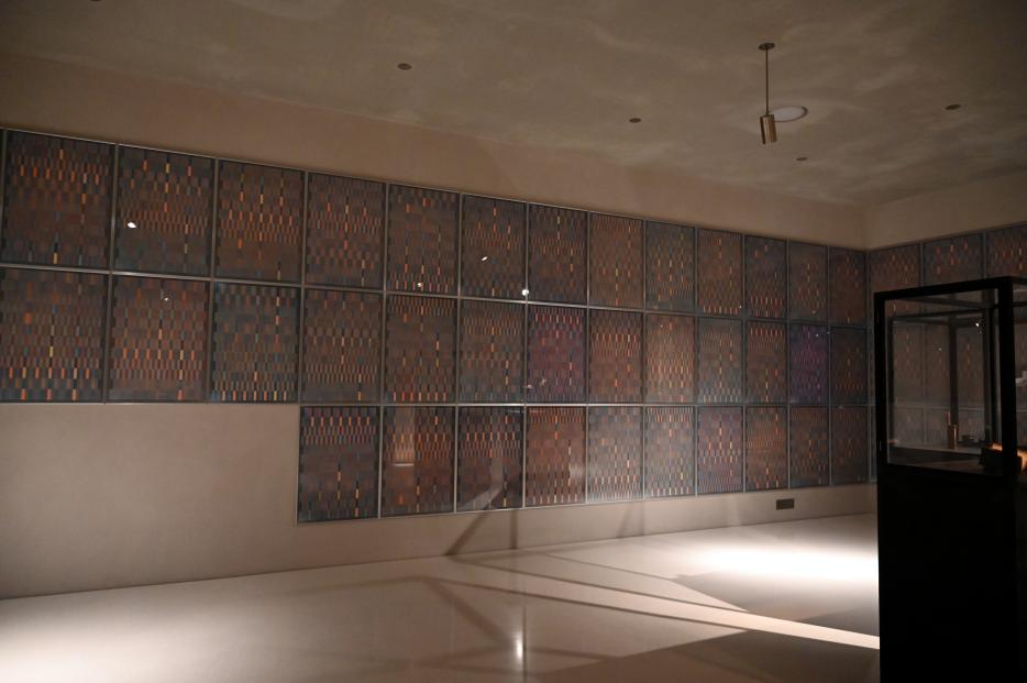 Paul Heimbach (1988), Hommage à Morton Feldman, Köln, Museum Kolumba, Ausstellung "In die Weite – Aspekte jüdischen Lebens in Deutschland" vom 15.09.2021-15.08.2022, Raum 6, 1988, Bild 2/3