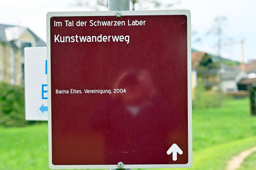 Barna Éltes (2004&ndash;2006), Symbol der Vereinigung, Beratzhausen, Europa-Skulpturenpark, Südliche Laberwiesen, 2004, Bild 5/5