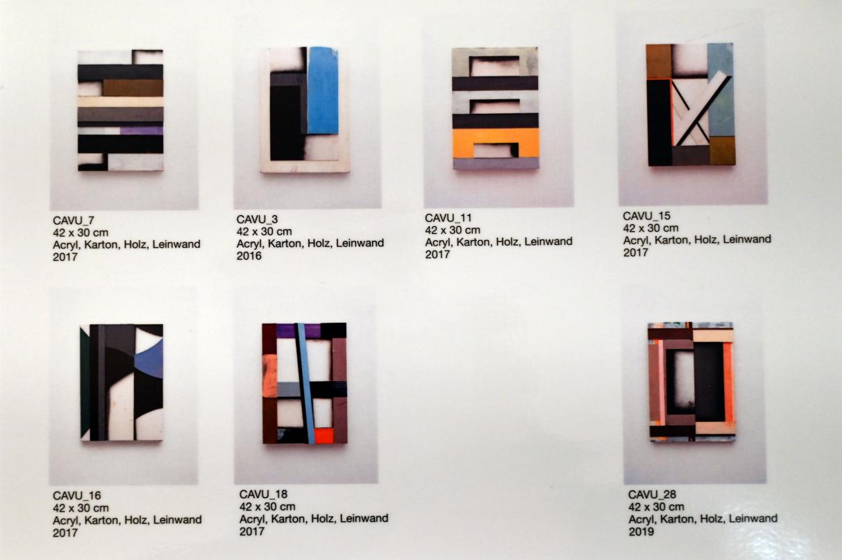 Jost Münster (2016&ndash;2022), CAVU_28, Ulm, Museum Ulm, Saal 10e, 2019, Bild 2/2
