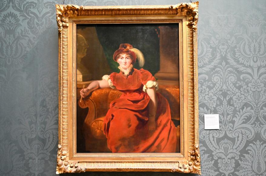 Thomas Lawrence (1789–1825), Porträt der Caroline Amalie Elisabeth von Braunschweig-Wolfenbüttel, London, National Gallery, Saal 34, 1804