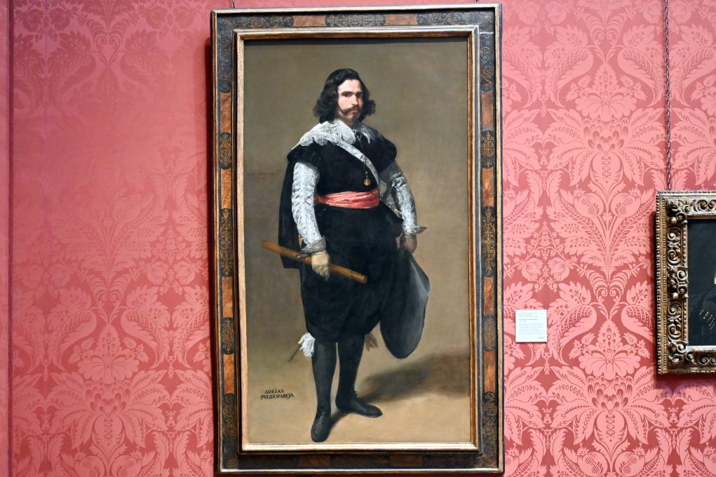 Juan Bautista Martínez del Mazo (1648–1666), Porträt des Don Adrián Pulido Pareja, London, National Gallery, Saal 30, nach 1647