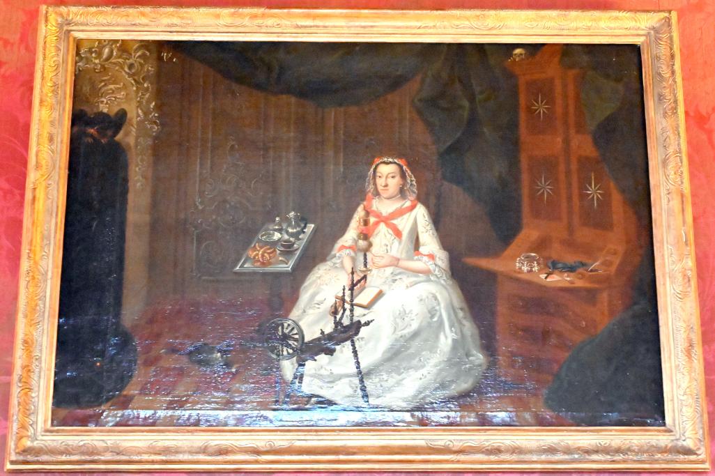 Magdalena Sibylla, Prinzessin von Schwarzburg-Rudolstadt, Coburg, Kunstsammlungen der Veste Coburg, Salon der Herzogin, 1744