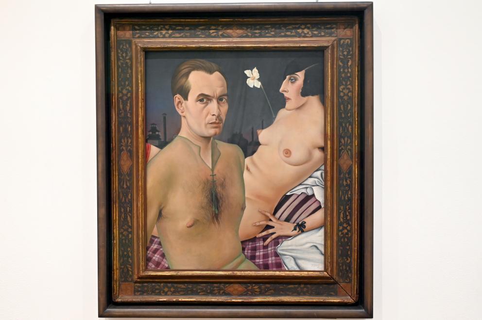 Christian Schad (1919–1934), Selbstporträt, London, Tate Gallery of Modern Art (Tate Modern), In the Studio 2, 1927