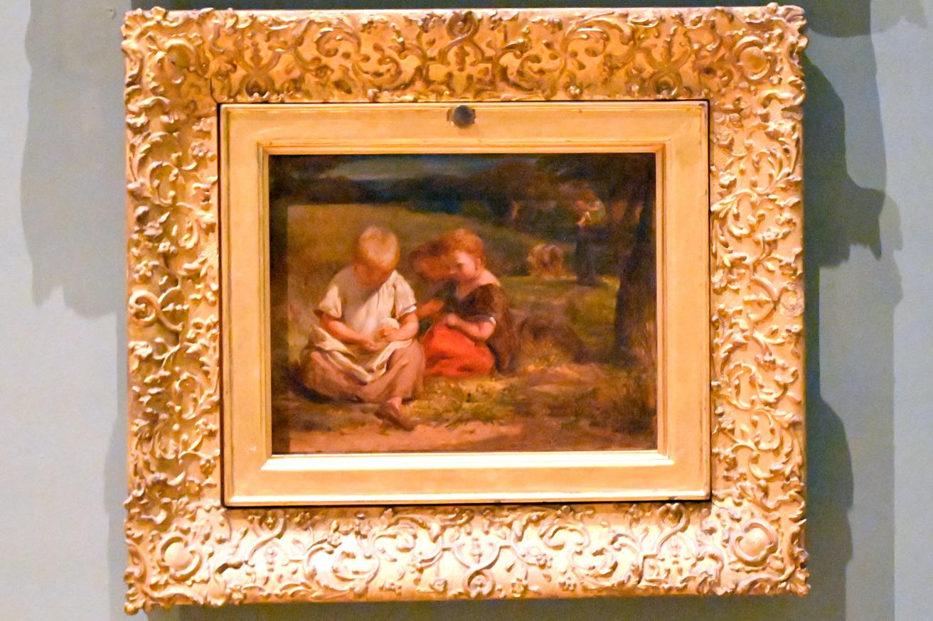 John Linnell (1831&ndash;1849), Die Wildblumensammler, London, Victoria and Albert Museum, 3. Etage, Britain, 1831