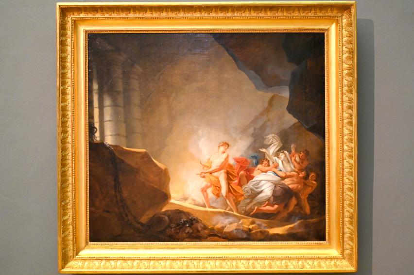Heinrich Friedrich Füger (1788–1811), Orpheus holt Eurydike aus der Unterwelt, Wien, Theater am Kärntnertor, jetzt Salzburg, Salzburger Residenz, Residenzgalerie, vor 1808