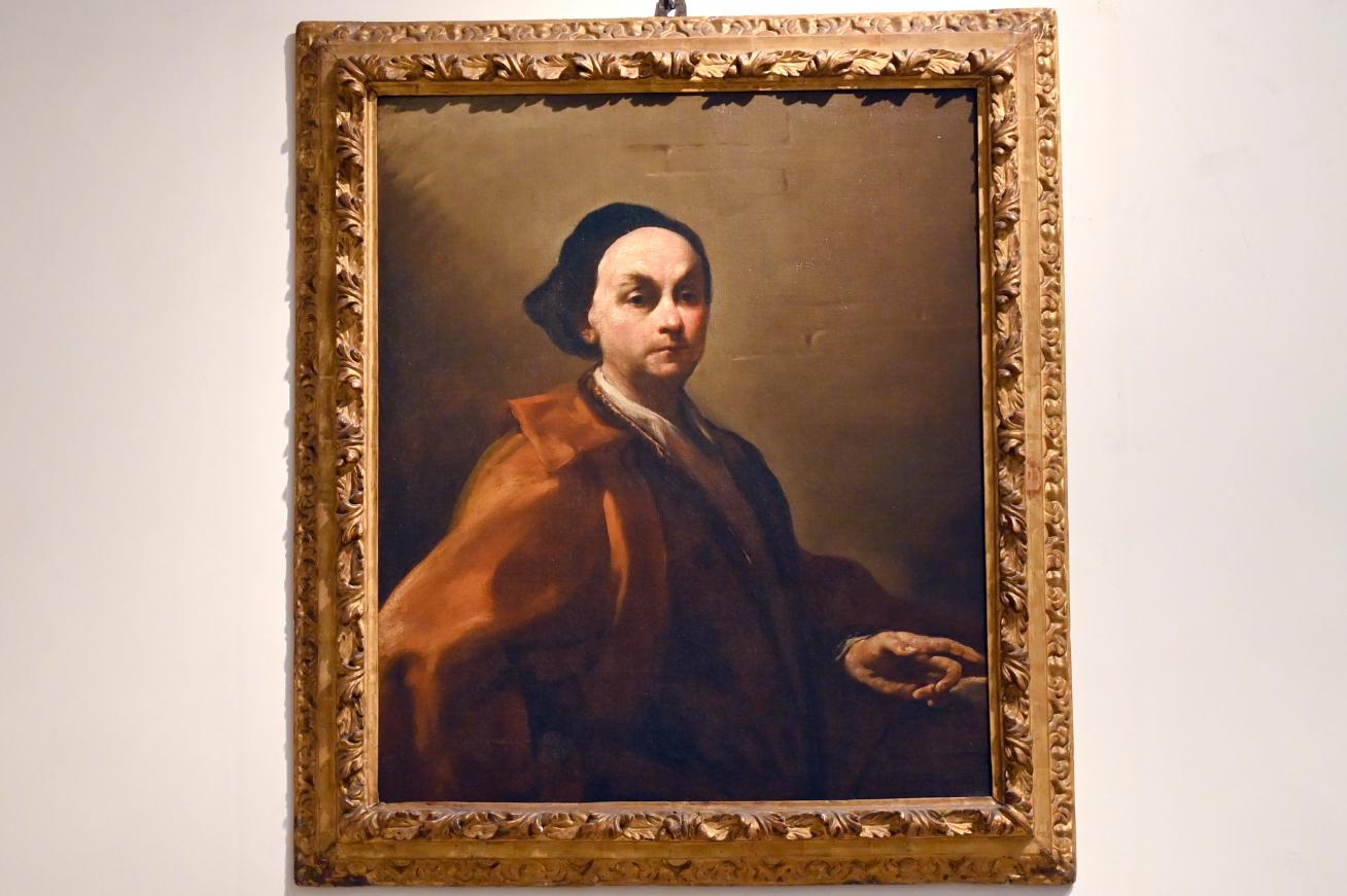 Giuseppe Maria Crespi (Spagnuolo) (1697&ndash;1733), Selbstporträt, Bologna, Pinacoteca Nazionale, Saal 28, um 1720