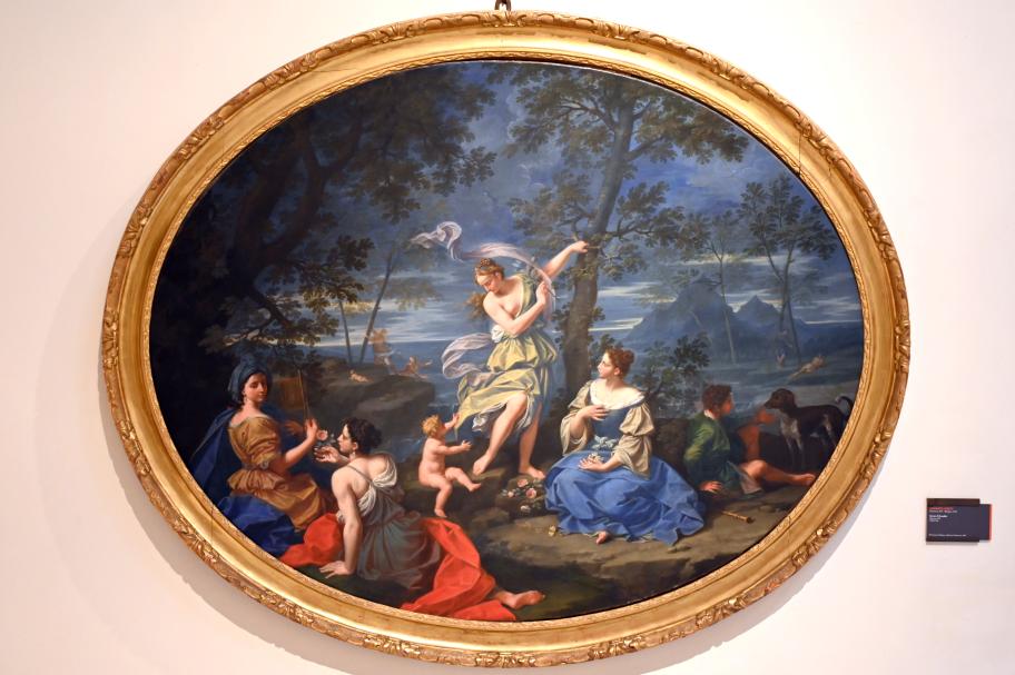 Donato Creti (1707–1729), Arkadische Landschaft, Bologna, Pinacoteca Nazionale, Saal 27, 1720–1730